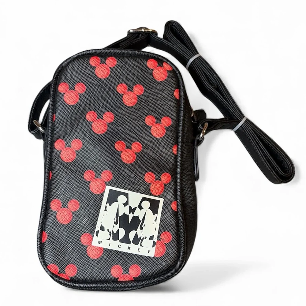 NWOT DISNEY/DANI Mickey Mouse Black and Red Crossbody Bag - Picture 1 of 2